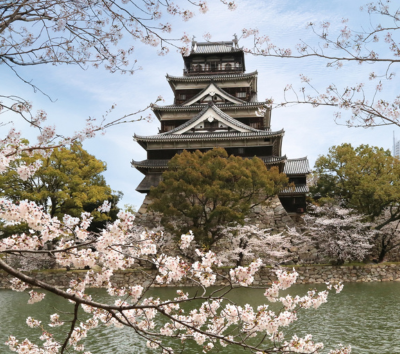 日本100名城~廣島城→大名庭園~縮景園→平和記念公園櫻花大道→廣島本通商店街